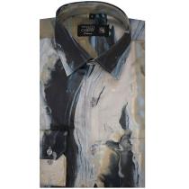 Print Navy Blue Shirt : Ditto