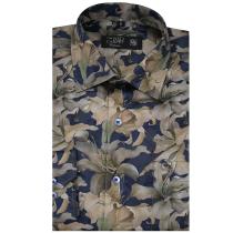 Print Navy Blue Shirt : Ditto