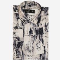 Print Gray Shirt : Ditto