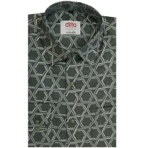 Print Gray Shirt : Ditto