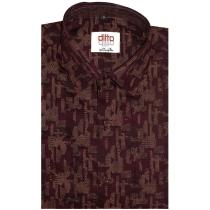 Print Maroon T-shirt : Ditto