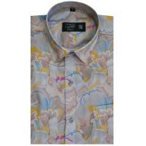 Print Gray Shirt : Ditto