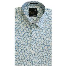 Print Green Shirt : Party