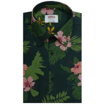 Print Green Shirt : Ditto