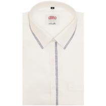 Embroidered White Shirt : Ditto