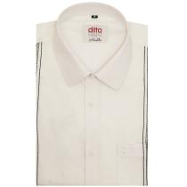 Embroidered White Shirt : Ditto