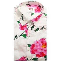 Print White Shirt : Ditto