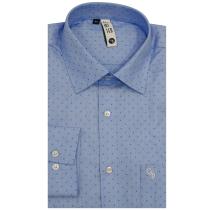 Self Design Light Blue Shirt : 