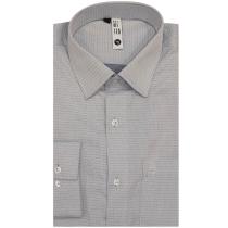 Self Design Light Gray Shirt : Slim