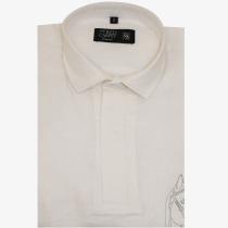 Self Design White Shirt : Ditto