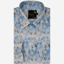 Print Dark Gray Shirt : Party