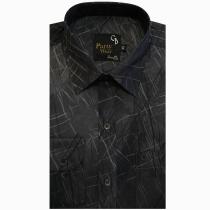 Print Gray Shirt : Party