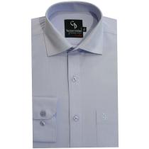 Plain Blue Shirt : Business