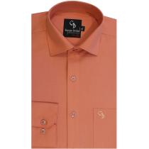Plain Peach Shirt : Business