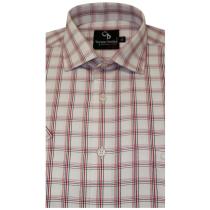 Checks White Shirt : Business