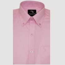Self Design Pink Shirt : Business