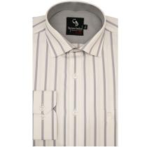 Stripes Gray Shirt : Business
