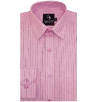 Stripes Pink Shirt : Business