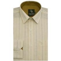 Stripes Cream Shirt : Business