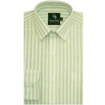 Stripes Green Shirt : Business