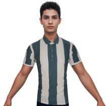 Stripes Green Shirt : Regular