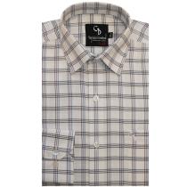 Checks White Shirt : Business