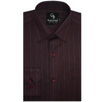Stripes Maroon Shirt : Business