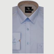 Plain Blue Shirt : Business