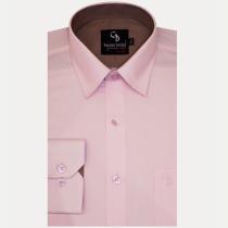 Plain Peach Shirt : Business