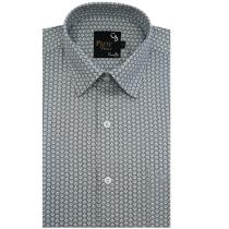 Print Green Shirt : Party