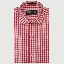 Checks Red Shirt : Business