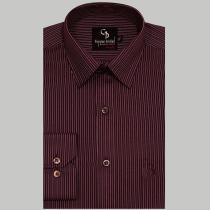 Stripes Maroon Shirt : Business