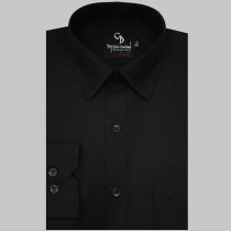 Plain Black Shirt : Business