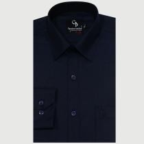 Plain Navy Blue Shirt : Business