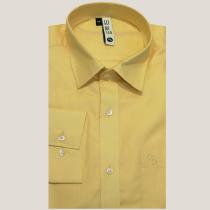 Self Design Lemon Shirt : Slim