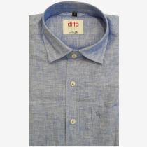 Plain Blue Shirt : Ditto