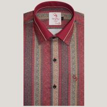 Combination Maroon Shirt : Party