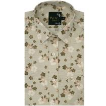 Print Green Shirt : Party