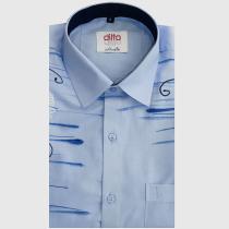Handpainted Blue Shirt : Ditto
