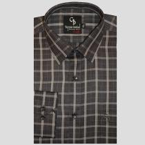 Checks Black Shirt : Business