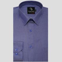 Stripes Dark Blue Shirt : Business