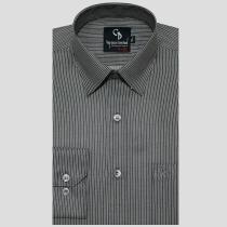 Stripes Dark Gray Shirt : Business