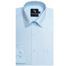 Plain Blue Shirt : Business