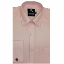 Self Design Pink Shirt : Business