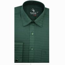 Self Design Green Shirt : Business