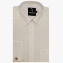 Self Design White Shirt : Business
