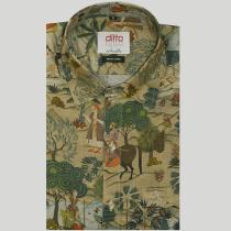Print Fawn Shirt : Ditto