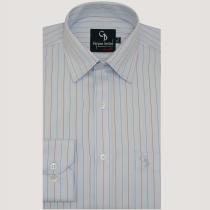 Stripes Blue Shirt : Business