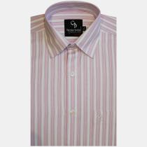 Stripes Pink Shirt : Business