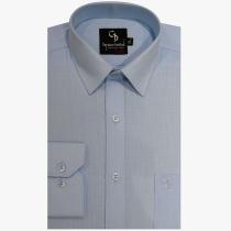 Plain Blue Shirt : Business